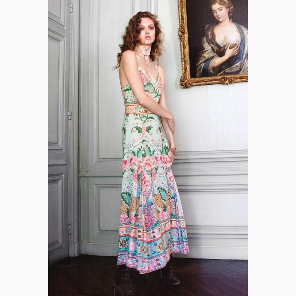 NWT Spell and the gypsy lotus strappy dress